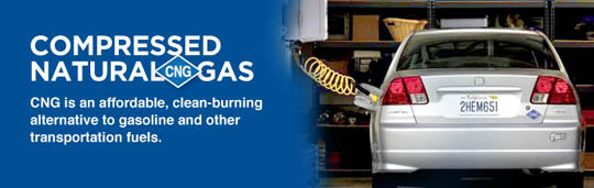 CNG Conversion allows compressed natural gas to be used as fuel in your car